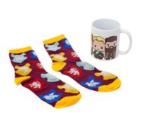 STOR Ceramic Mug 325ml and Socks Set Harry Potter - Gift Box - Breakfast and Textile Accessory for Kids