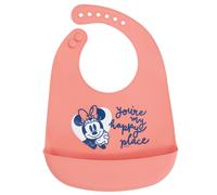 Stor Disney: Minnie Mouse Heart Full - Toddler Silicone Bib (10729) NEW