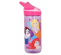 Stor Disney Princess 620ml Water Bottle for Kids, School Drinks Bottle Made of Durable Tritan, Bpa Free, Disney Princess Bright & Bold