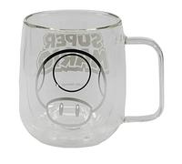 Stor S.L. Double Wall Crystal Cup Super Mario 290 ml Black