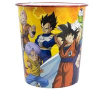 STOR Dragon Ball Plastic Dustbin 9923ml - Decorative Kids Waste Bin for Children's Bedroom, Lightweight and Durable Design for Boys and Girls