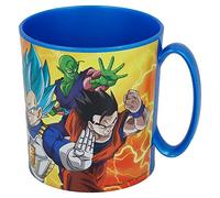 STOR Dragon Ball Z Kids Plastic Mug 390ml - Microwave Safe, Durable Reusable Cup for Children