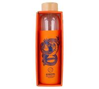 Stor Glass Bottle with Silicone Cover 585 ML. Dragon Ball, Crystal, Multicoloured, Mediano