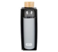 Stor Glass Bottle with Silicone Cover 585 ML. Star Wars, Crystal, Multicoloured, Mediano