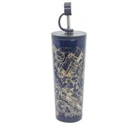 Stor Harry Potter Insulated Tumbler with Straw 770ml - Stainless Steel Travel Cup with Lid for Hot and Cold Drinks