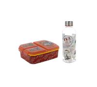 Stor Harry Potter Twin Pack - Multi Compartment Sandwich Box & 850ml Hydro Bottle