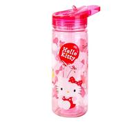 Stor Hello Kitty 580ml Water Bottle for Kids School Drinks Bottle Made of Durable Ecozen Reusable BPA Free