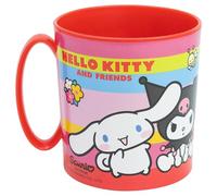 STOR Hello Kitty and Friends Reusable Plastic Microwave-Safe Cup 390 ml