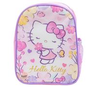 STOR Insulated Lunch Bag Hello Kitty with Handles and Zipper - Kids Snack Tote Bag for School - Durable Textile Material