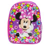 Stor Insulated Lunch Bag Minnie Mouse with Handles and Zipper - Kids Snack Tote Bag for School - Durable Textile Material
