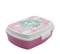 Stor Kids Sandwich Box Unicorn, Rectangular Lunch Container 1333ml, BPA Free, Durable Plastic, Perfect for School and Snacks