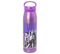STOR Kpop Demon Hunters Stainless Steel Water Bottle 665ml with Leak-Proof Screw Cap and Carry Handle for Everyday Hydration