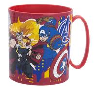 STOR Marvel Avengers Microwave Reusable Plastic Kids Cup 390ml