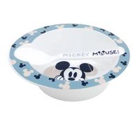 Stor Mickey Mouse 2pcs Kids Micro Set Breakfast Dinner Tableware Set - Micro Bowl and PP Spoon, BPA Free, Children, Baby