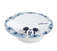 Stor Mickey Mouse 2pcs Kids Micro Set Breakfast Dinner Tableware Set - Micro Bowl and PP Spoon, BPA Free, Children, Baby