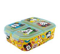 Stor Mickey Mouse 3 Compartment Multi-Compartment Children's Lunch Box