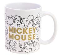STOR Mickey Mouse Ceramic Mug 325ml - Official Licensed Design - Perfect for Coffee, Tea & Hot Drinks - for Fans