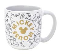 STOR Mickey Mouse Ceramic Mug 380 ml - Elite Collection - Original Movie Character Design - Microwave and Dishwasher Safe