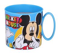 Stor Mickey Mouse Reusable Plastic Microwave Cup 9oz