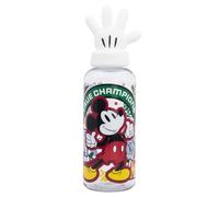 Stor Mickey Mouse True Champions Kids Water Bottle with 3D Figure Cap 560 ml - Reusable BPA Free Plastic Bottle for Boys and Girls, Gift Idea