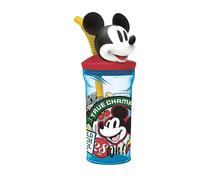 Stor Mickey True Champions 3d Figurine Glass 360ml