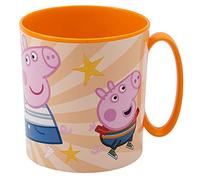 STOR Microwave Cup 350 ML Peppa Pig Kindness Counts, Single-Coloured