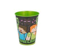 STOR Minecraft 260ml BPA Free Plastic Reusable Children's Cups - Minecraft