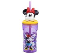 Stor Minnie 360 ml Reusable Cup with Straw and Lid with 3D Figurine