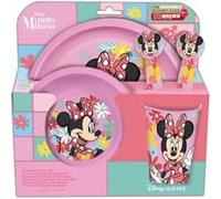 Stor Minnie Mouse 5pcs Kids Lunch Breakfast Dinner Tableware Set Plate, Bowl, Cutlery & Tumbler, BPA Free, Children, Baby