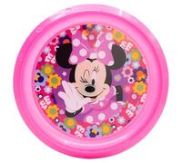 STOR Minnie Mouse Children's Plastic Plate 878ml - Impact and Drop Resistant Reusable Plate for Kids - BPA Free