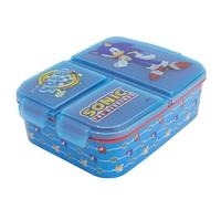 STOR Multiple Compartment Sonic Lunchbox School dinnerbox