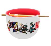 Stor My Hero Academia Ramen Bowl with Chopsticks Jump