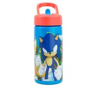 Sonic Sports Water Bottle with Straw and Built-in Handle 410ml