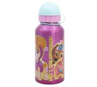 STOR Paw Patrol Aluminium Water Bottle 400ml Leak Proof Kids Drinks Bottle | Reusable bottle with safety spout and secure cap. Lightweight durable design for school, sports and travel.