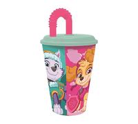 Stor Paw Patrol Girl Superpowers Easy Straw Glass 430ml