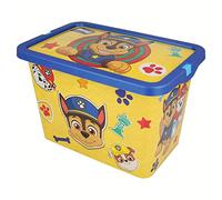 Stor Paw Patrol Storage Box Container with Click Lock Lid, For Kids, Bedroom, Playroom, Toys, BPA Free (7 Litre)