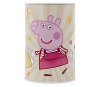 Stor S.L. Piggy Bank – Peppa Pig Kindnes Metallic Money Box, Break to Open