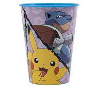 Stor Pokemon 260ml Plastic Tumbler, Reusable, Drinking Cup for Kids, Children, Cup, Easy to Clean, BPA Free (Multicolour)
