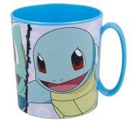 Stor Pokemon 350ml Microwave Safe Mug, Plastic, Reusable, for Kids, Children, Breakfast, Cup, Easy to Clean, BPA Free (350ml)