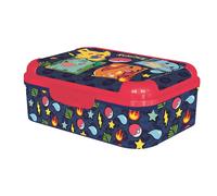Stor Pokémon Kids Lunch Box 1423ml - Durable Plastic Sandwich Container BPA Free with Decorated Lid for School and Trips
