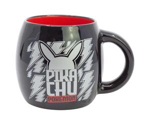 STOR Pokémon Ceramic Globe Mug 380ml - Large Breakfast Coffee Mug with Original Design - Microwave and Dishwasher Safe