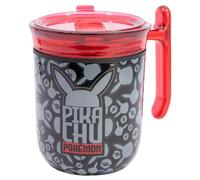 STOR Pokémon Travel Coffee Mug with Handle and Slide Lid 470ml - Stainless Steel Double Wall Insulated Reusable Tumbler