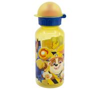 STOR Pokemon Water Bottle for Kids 370ml Reusable Plastic with Spout and Safety Cap BPA Free for School and Sports