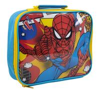 Stor Rectangular Insulated Bag Spiderman Arachnid Grid