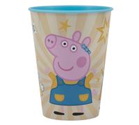 STOR Reusable BPA-Free Kids’ Plastic Cup 260 ML | Peppa Pig Kindness Counts