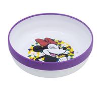 Stor Reusable Two-Tone Kids’ Bowl with Non-Slip Base - Minnie