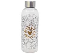 STOR Reusable Water Bottle Mickey Mouse 850ml Plastic BPA Free with Metal Screw Cap Leak Proof for School Sports Work