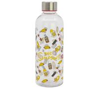 Stor Reusable Water Bottle The Simpsons 850ml Plastic BPA Free with Metal Screw Cap Leak Proof for School Sports Work