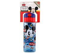 Stor Robot Drinking Bottle with Cap 550 ml It's A Mickey Thing, Colourful, Estándar