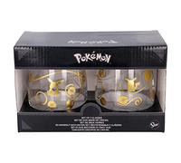 Stor Set of 2 510ml Pokemon Glass Water Glasses